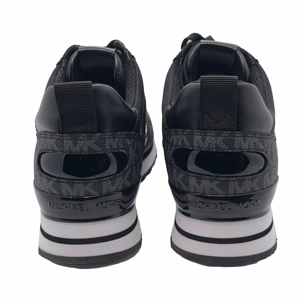 ✨MICHAEL KORS Wilma Trainer Sz 6 Women's Shoes Casual Sneakers Black 49S1WIFS1D✨ - Picture 7 of 10
